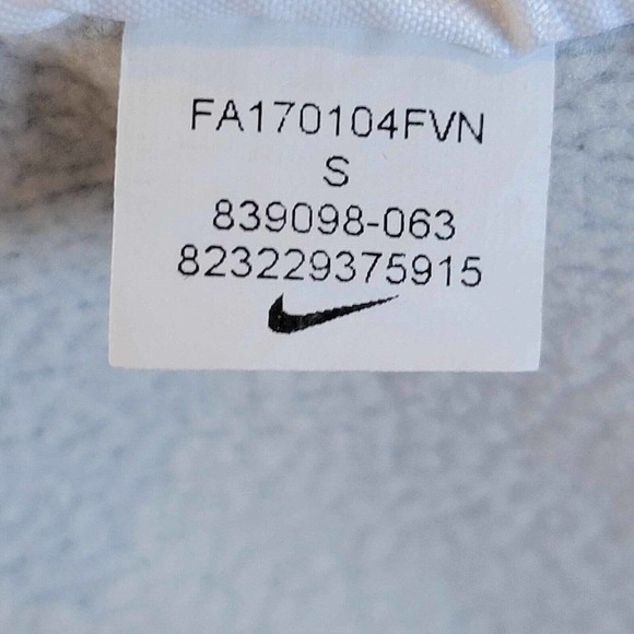 Nike Therma-Fit Sweatpants Mens Size Small Light Gray Ankle Length Drawstring - Picture 12 of 12